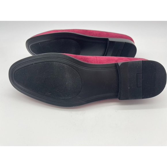 Men's Zion Smoking Slipper Loafers Size 12M Dark Pink - Picture 11 of 12